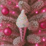 Adorno Helado 17 Cm Multicolor