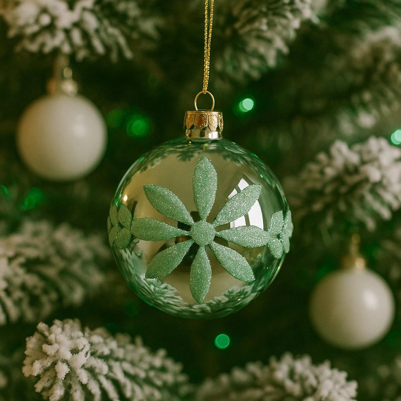 Set de 2 Bombas Flores Verdes