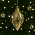 Bomba Decorativa 13 Cm Dorada con Detalles