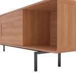 Rack Montana 2 Puertas Café 220x60Cm