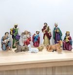 Set de 11 Figuras de Nacimiento Navideño