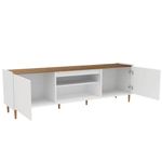 Rack Buffalo 2 Puertas Blanco 180X56Cm