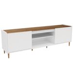 Rack Buffalo 2 Puertas Blanco 180X56Cm