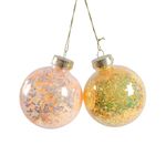 Set 2 Bombas Tornasol 8Cm