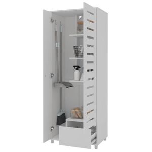 Mueble para Lavandería Ricky 2 Puertas Blanco