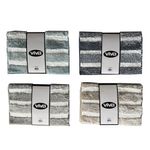 Set de 2 Alfombras para Baño Verde Colores Surtidos