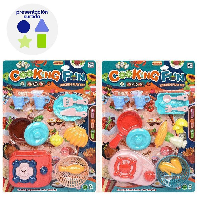 Set de Comida Infantil con Accesorios
