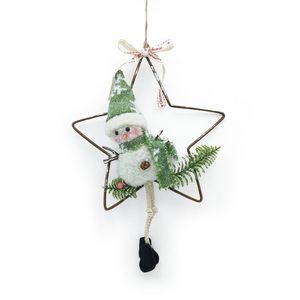 Muñeco Frosty Colgante con Estrella