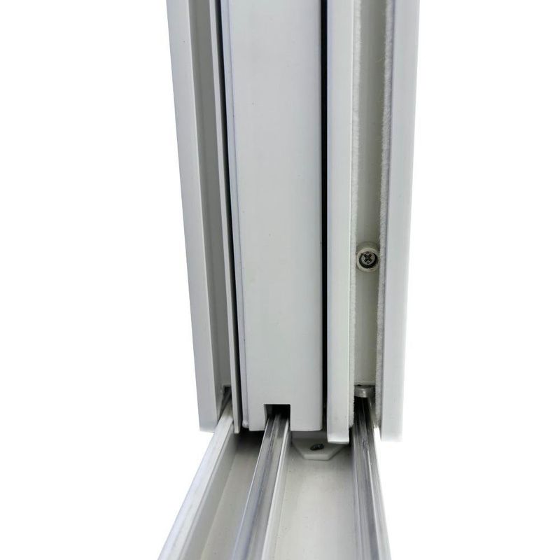 Ventana Corrediza PVC Blanca con Mosquitero y Vidrio Low E