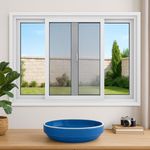 Ventana Corrediza PVC Blanca con Mosquitero y Vidrio Low E