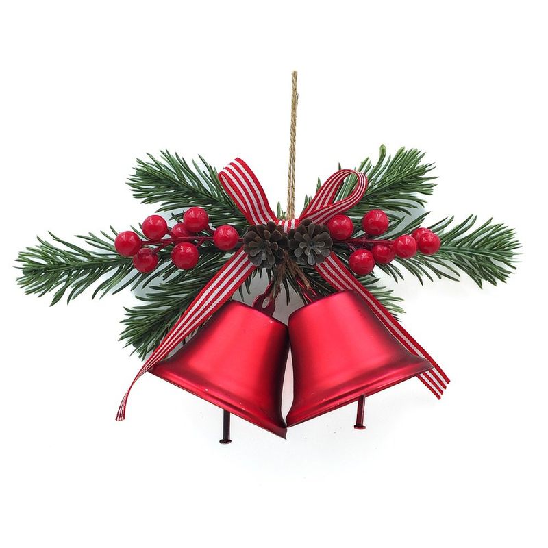 Campanas Rojas Navideñas
