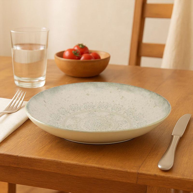 Plato para Sopa Beige Rubio