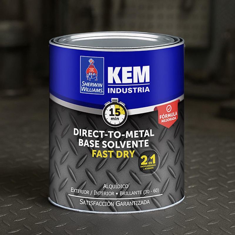 Esmalte Anticorrosivo Base Solvente Blanco 1 Gal