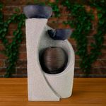 Fuente Decorativa con Luz Diseño de Vasijas