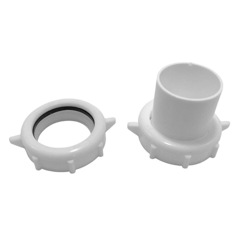 Sifón Tipo y Drenaje 1-1/2X8 Plg Blanco