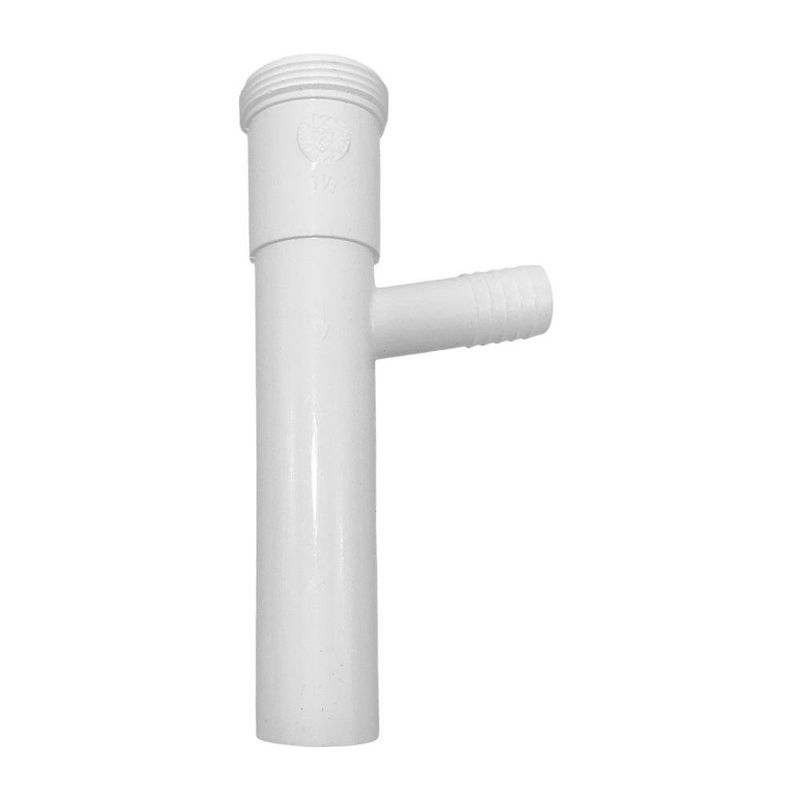 Sifón Tipo y Drenaje 1-1/2X8 Plg Blanco