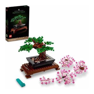 LEGO Icons Bonsái Árbol de La Colección Botanical 878 Piezas