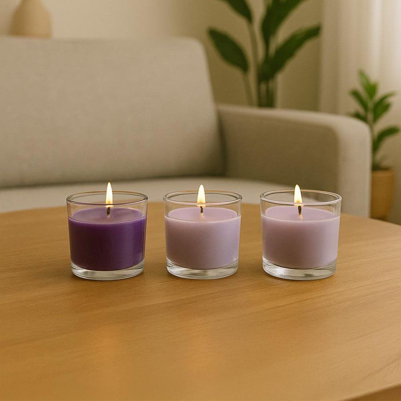 Set de 3 Veladoras Aromáticas