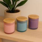 Set de 3 Velas Aromáticas 8Cm
