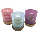 Set de 3 Velas Aromáticas 8Cm