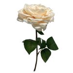 Rosa Artificial Decorativa Marfil
