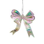 Moña Decorativa Transparente Tornasol