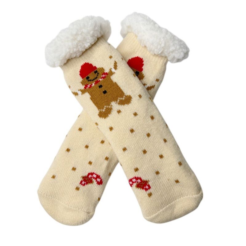 Calcetas con Diseño Galleta de Jengibre
