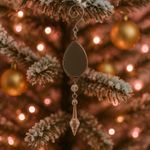 Espejo Gota Rosa Dorado