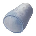 Cojín Tubular Celeste para Soporte Lumbar