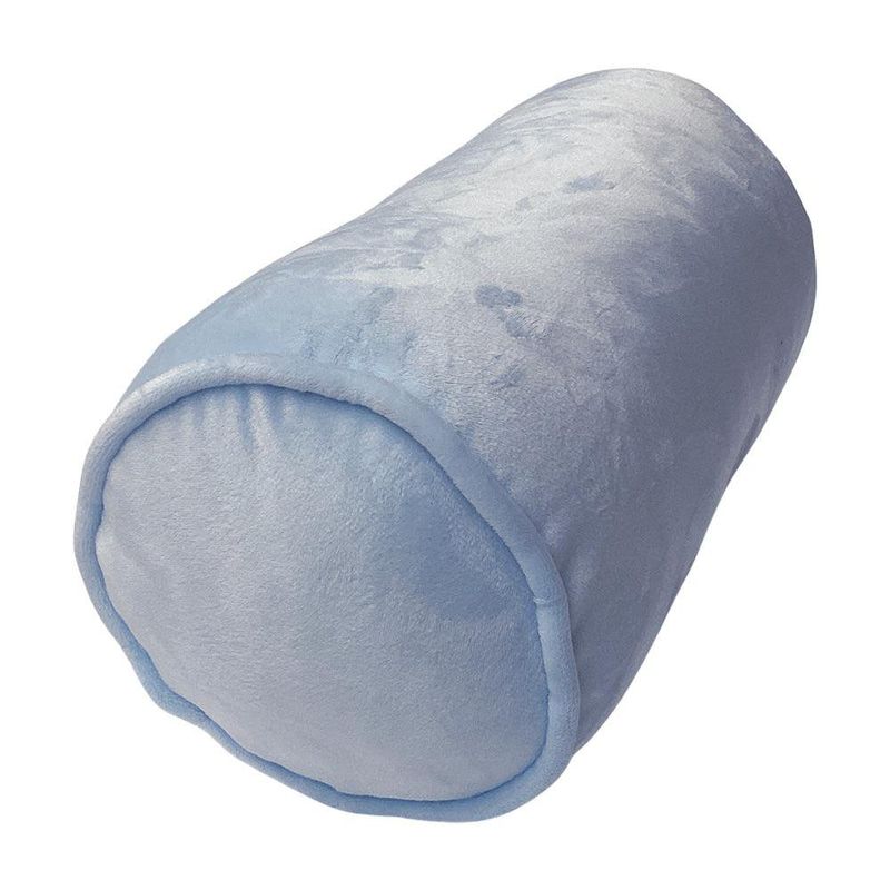 Cojín Tubular Celeste para Soporte Lumbar