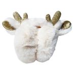 Orejeras Blanca con Diseño de Reno