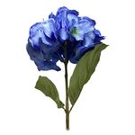 Hortensia Artificial Azul Decorativa 62 Cm