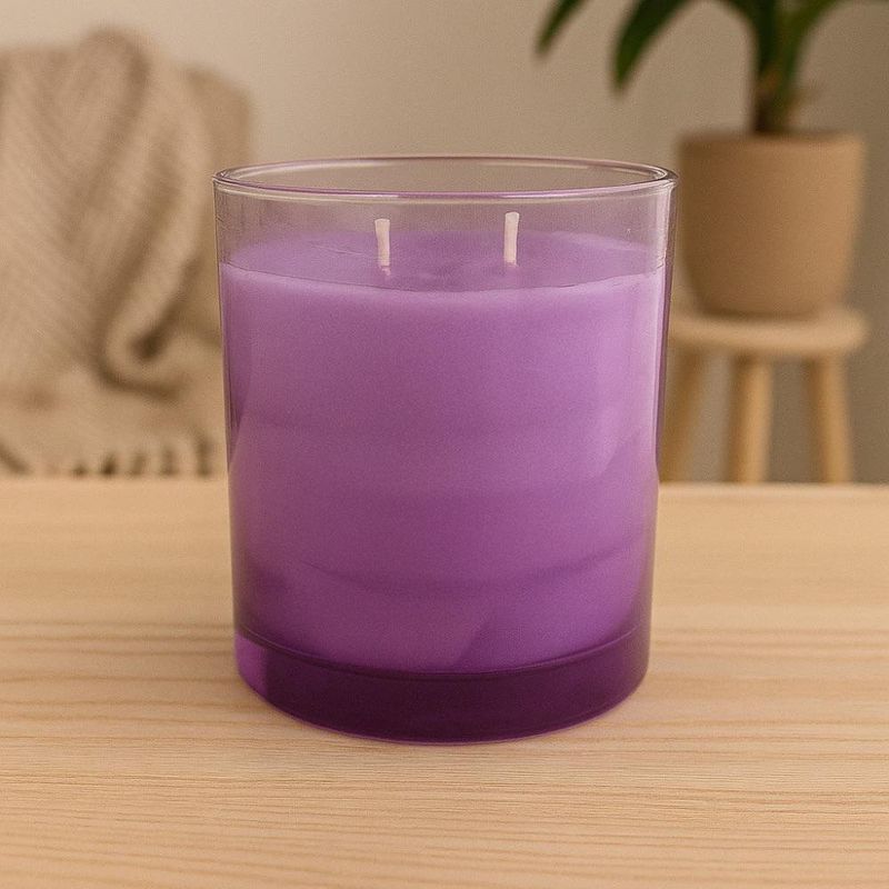 Veladora Lavanda 10 x 10 Cm