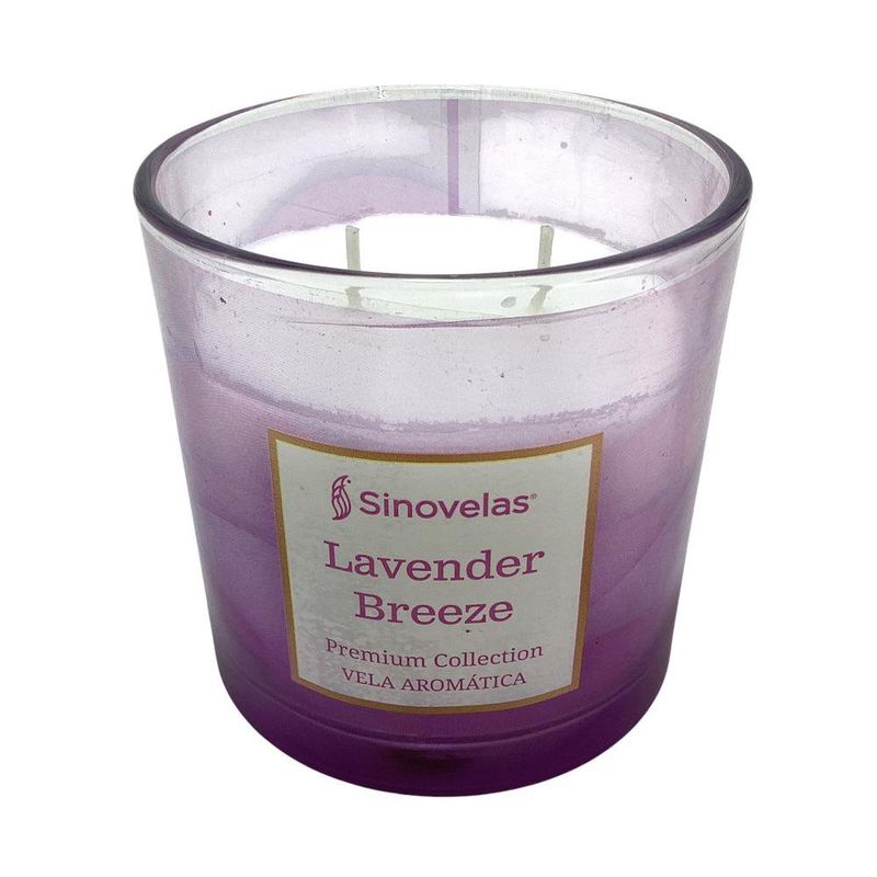 Veladora Lavanda 10 x 10 Cm