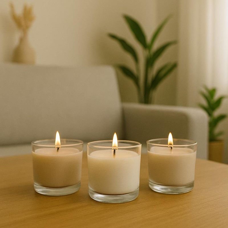 Set de 3 Veladoras aromáticas sin Humo