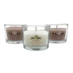 Set de 3 Veladoras aromáticas sin Humo