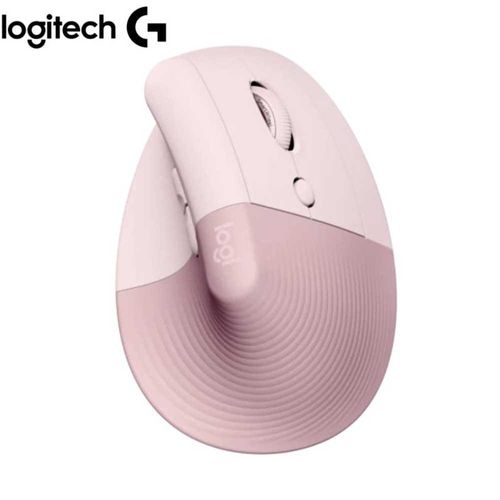 Mouse Ergonómico Vertical Rosado - Logitech