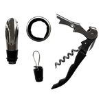 Juego de 3 Accesorios para Vino