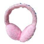 Orejeras Infantiles Rosa Pastel Glitter