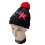Gorro Infantil Negro con Estrella