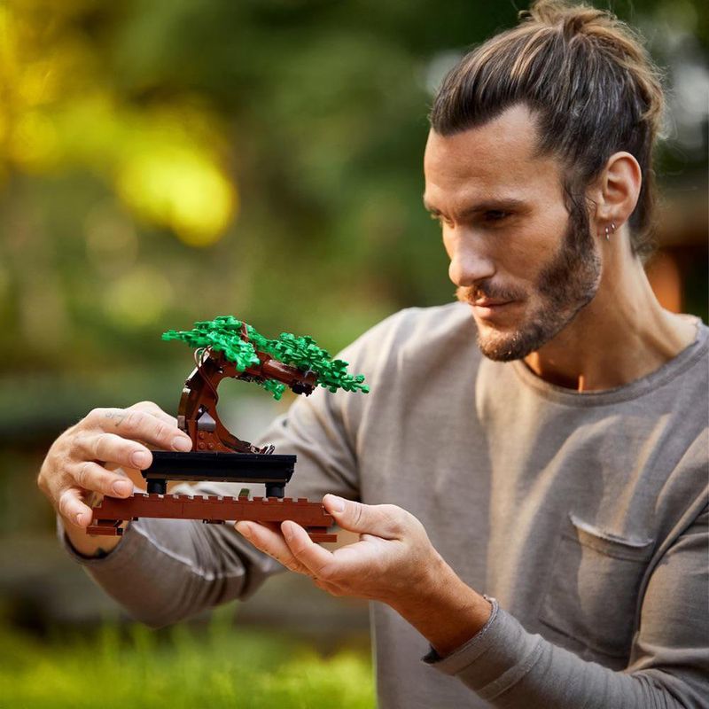 LEGO Icons Bonsái Árbol de La Colección Botanical 878 Piezas