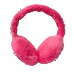 Orejeras Infantiles Fucsia Glitter