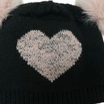 Gorro Infantil Negro con Corazón