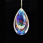 Adorno Colgante de Gota Transparente