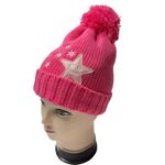 Gorro Infantil Rosa con Estrella