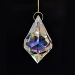 Adorno Colgante Diamante Transparente