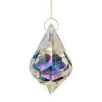 Adorno Colgante Diamante Transparente