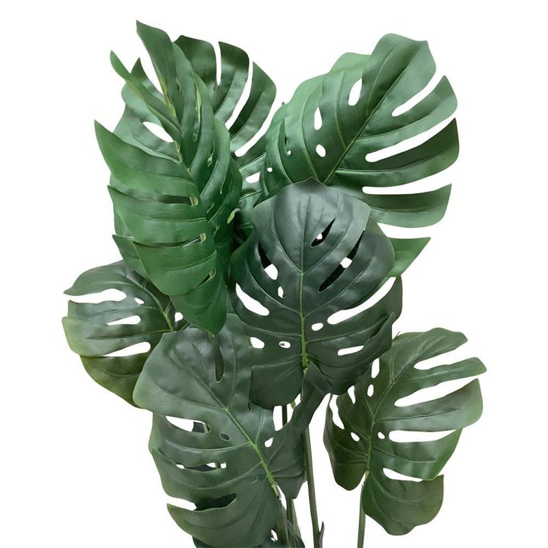 Planta Decorativa Artificial Monstera en Maceta