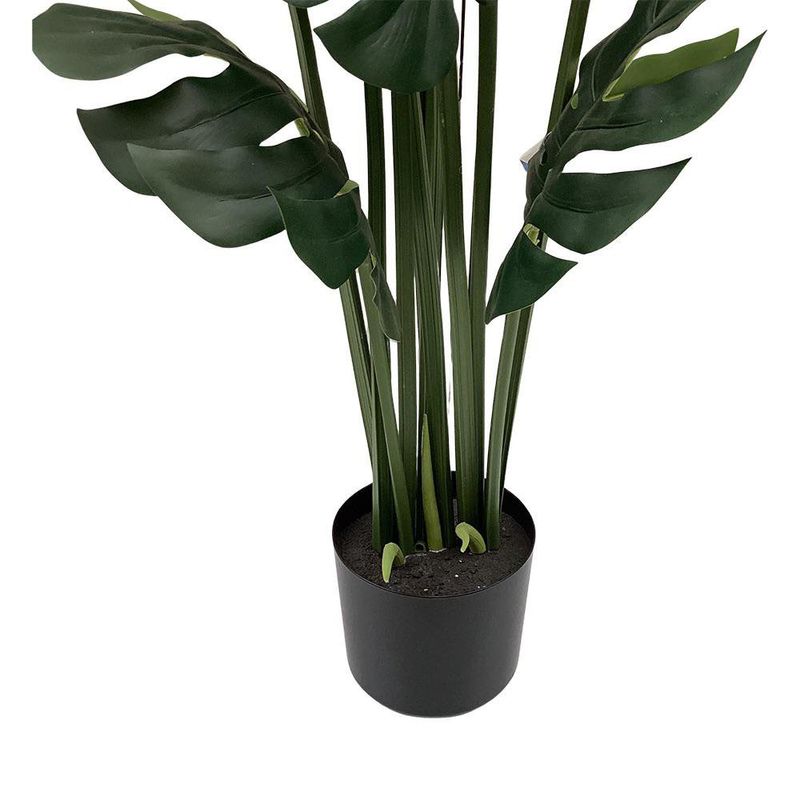 Planta Decorativa Artificial Monstera en Maceta