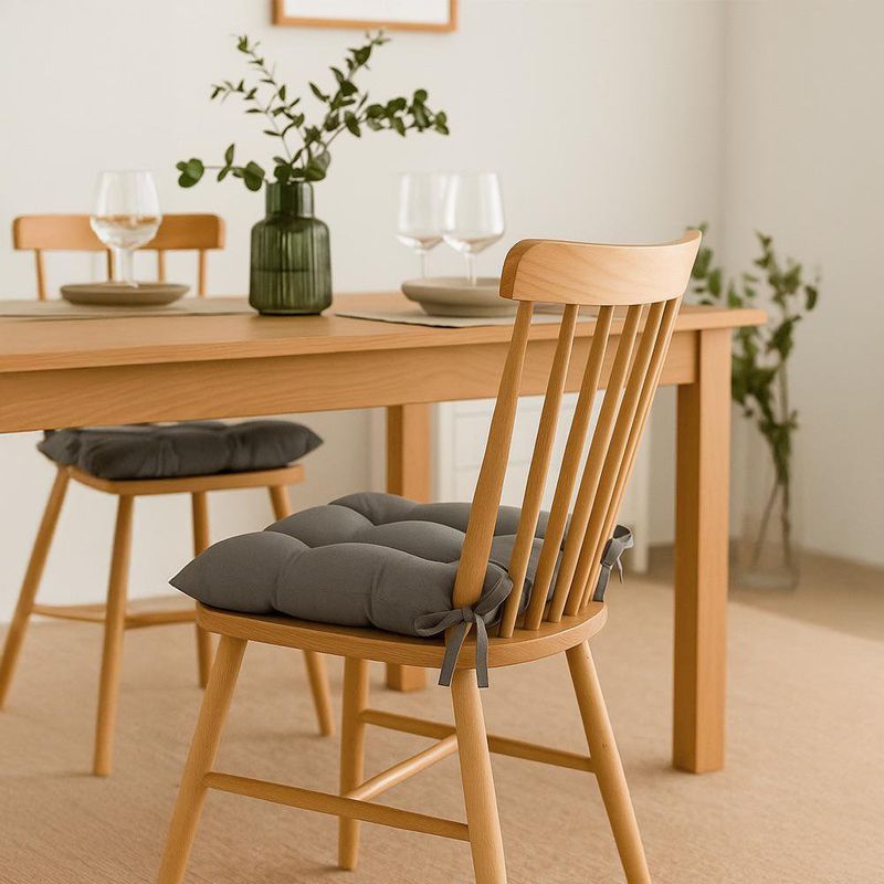 Cojín Para Silla Charcoal Gris